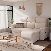 Isla Fabric Recliner L-Shaped Sofa (Sectional)