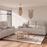 Sage Fabric Recliner Sofa