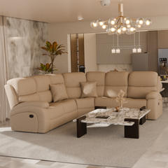 Nova Fabric Corner Recliner Sofa (Sectional)