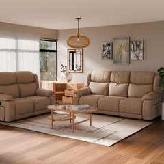 Belmont Fabric Recliner Sofa