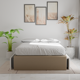 Avelon Faux Leather Drawer Bed Frame