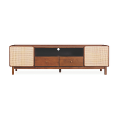 Kino Wooden TV Console (Rattan)
