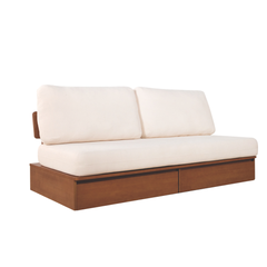 Timmy Wooden Storage Sofa