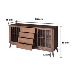 Alderline Console by Wood Haven