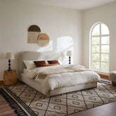 Roddi Boucle Fabric Bed Frame