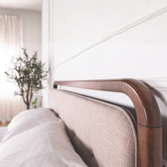 Divani Walnut Wooden Bed