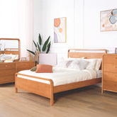 Romy Wooden Bed