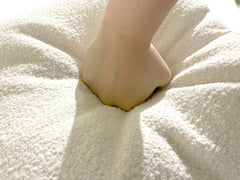 Dorca Boucle Fabric Sectional Sofa