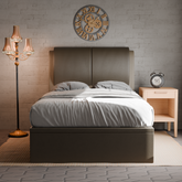 Xanie Faux Leather Storage Bed Frame