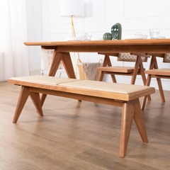 Velentina Wooden Dining Bench