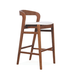Ruby Wooden Bar Stool
