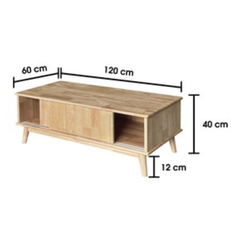 Nordica Coffee Table by Wood Haven
