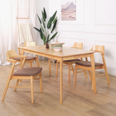 Alice Wooden Dining Table (150cm)