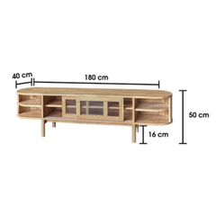 Solara TV Cabinet by Wood Haven