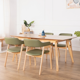 Ivy Beech Extendable Wooden Dining Table (160-190cm)