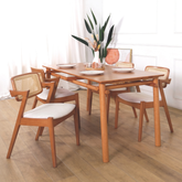 Mica Wooden Dining Table (160cm)