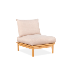 Carol Wooden Sofa with Side Storage