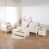 Ivory Wooden Sofa