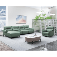 Dollee Genuine Leather Sofa - Maxi Home Furnishing