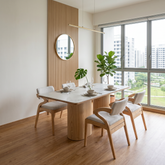 Caden Dining Set (1 Table + 4 Chair) by Wood Haven