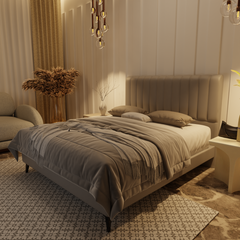 Delane Genuine Leather Divan Bed Frame by Esteller