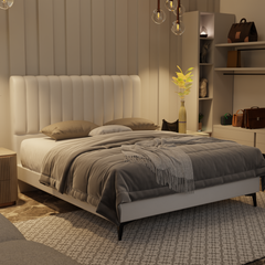 Delane Genuine Leather Divan Bed Frame by Esteller