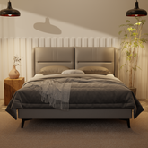 Linqe Genuine Leather Divan Bed Frame by Esteller