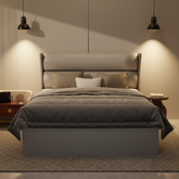 Kimble Genuine Leather Storage Bed (Gas Lift) by Esteller