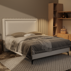 Jinny Genuine Leather Divan Bed Frame by Esteller