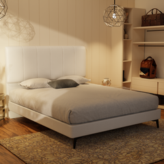 Joane Genuine Leather Divan Bed Frame by Esteller