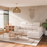 Windsor Fabric Sectional Slider Sofa