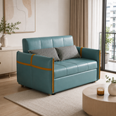Mirenna Faux Leather Sofa Bed