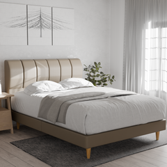 Marcell Faux Leather Bed Frame