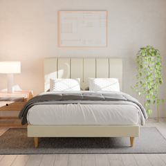 Marcell Faux Leather Bed Frame