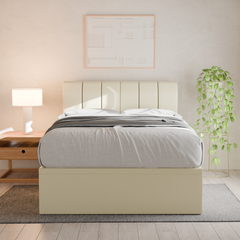 Marcell Faux Leather Storage Bed Frame