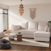 Aspen Fabric Sectional Sofa