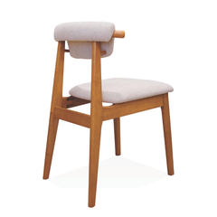 Ivory Wooden Dining Chair