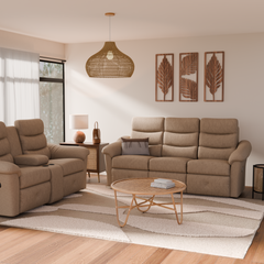 Regent Fabric Recliner Sofa