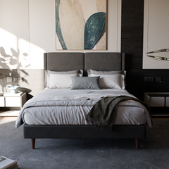 Garry Fabric Bed Frame (Water Repellent)