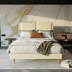 Garry Faux Leather Bed Frame