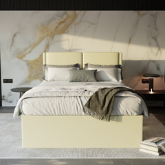 Garry Faux Leather Drawer Bed Frame