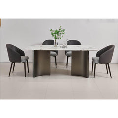 Adrian Sintered Stone Dining Table - Maxi Home Furnishing
