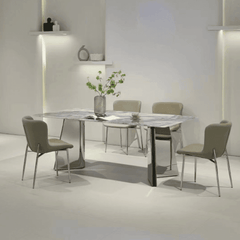 Palomina Sintered Stone Dining Table - Maxi Home Furnishing