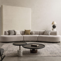 Bloom Fabric Sectional Sofa