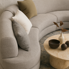 Bloom Fabric Sectional Sofa