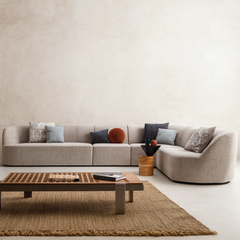 Dahlia Fabric Sectional Sofa