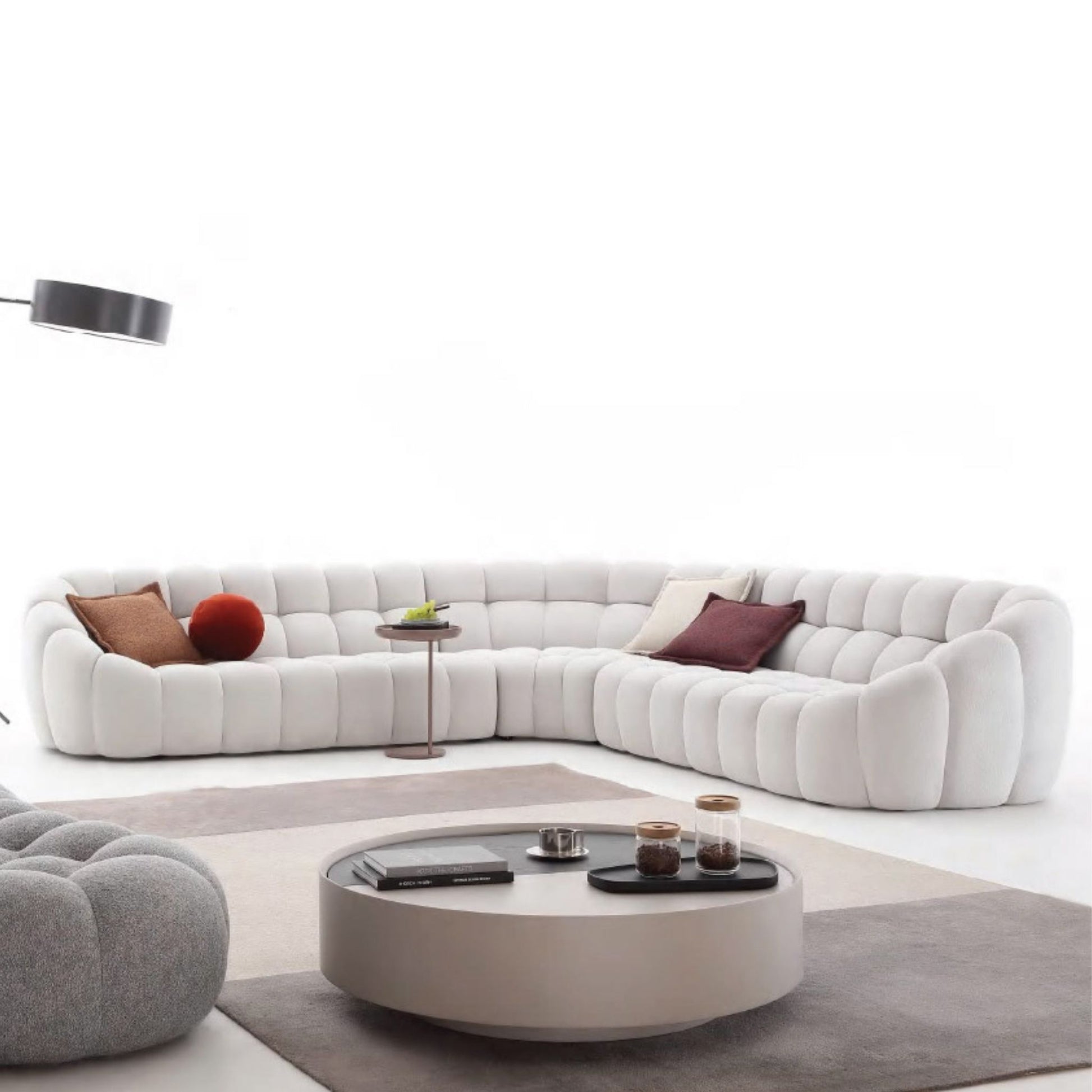 Ember Fabric Sectional Sofa