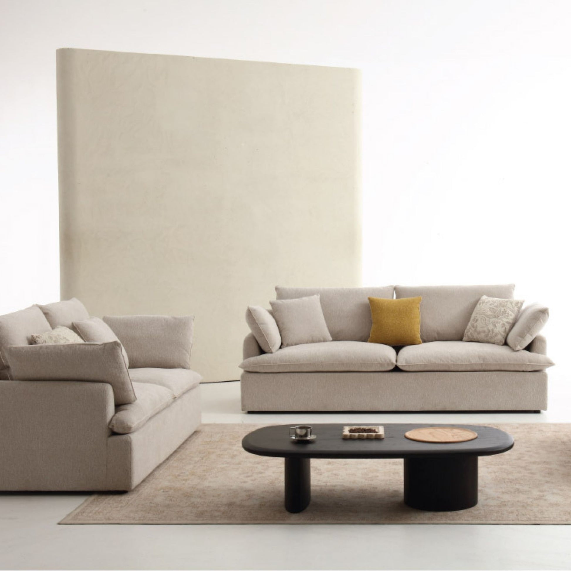 Solandra Fabric Sectional Sofa