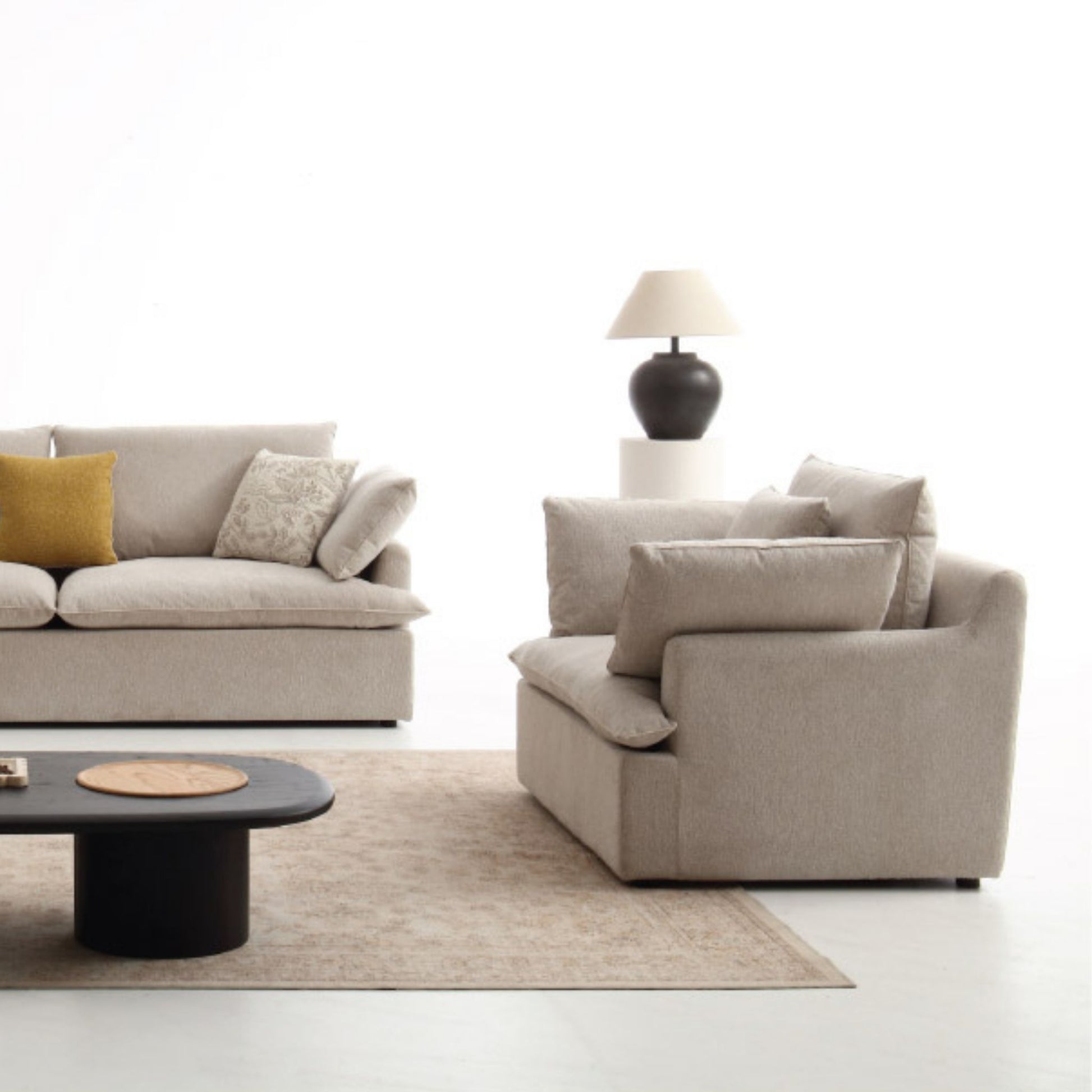 Solandra Fabric Sectional Sofa