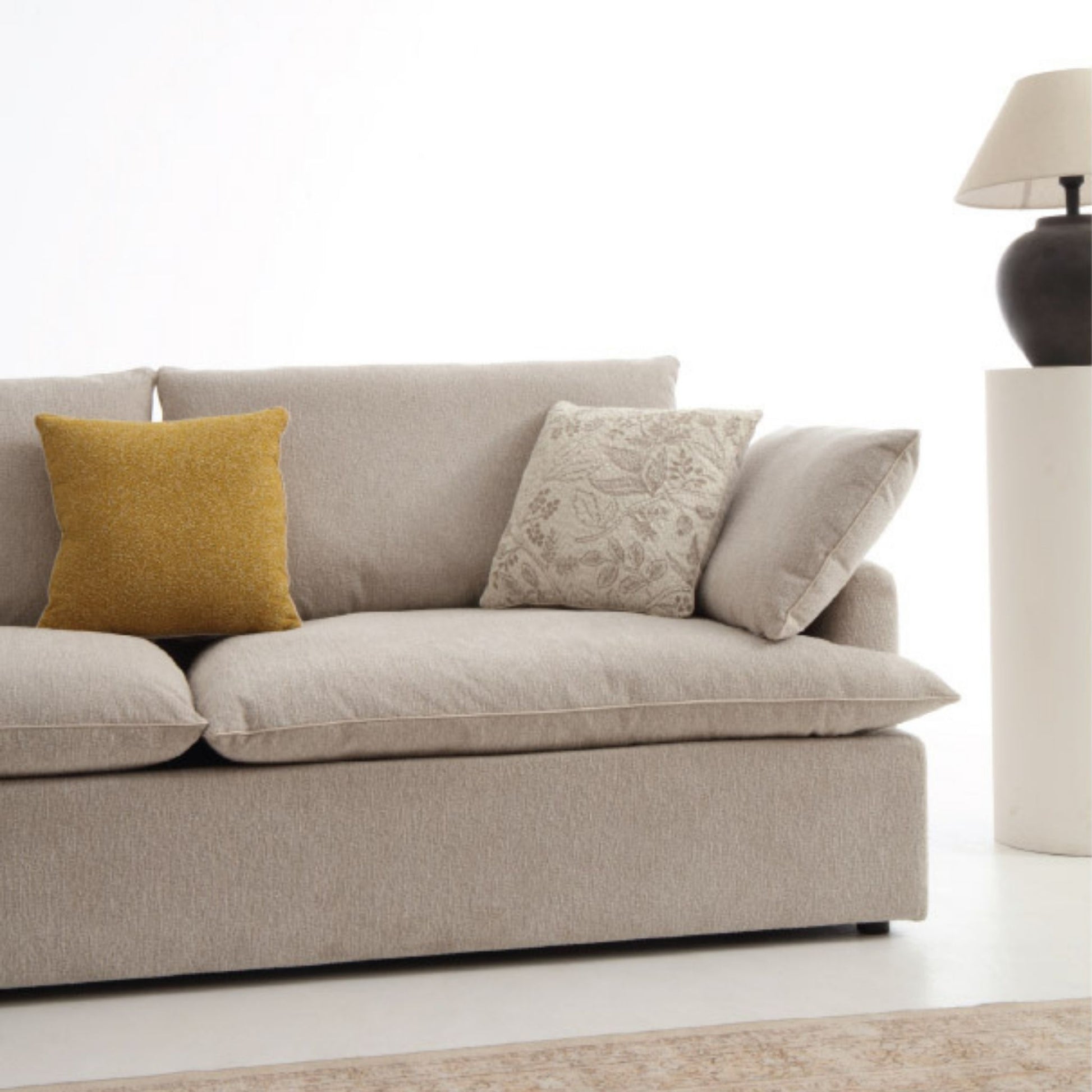 Solandra Fabric Sectional Sofa